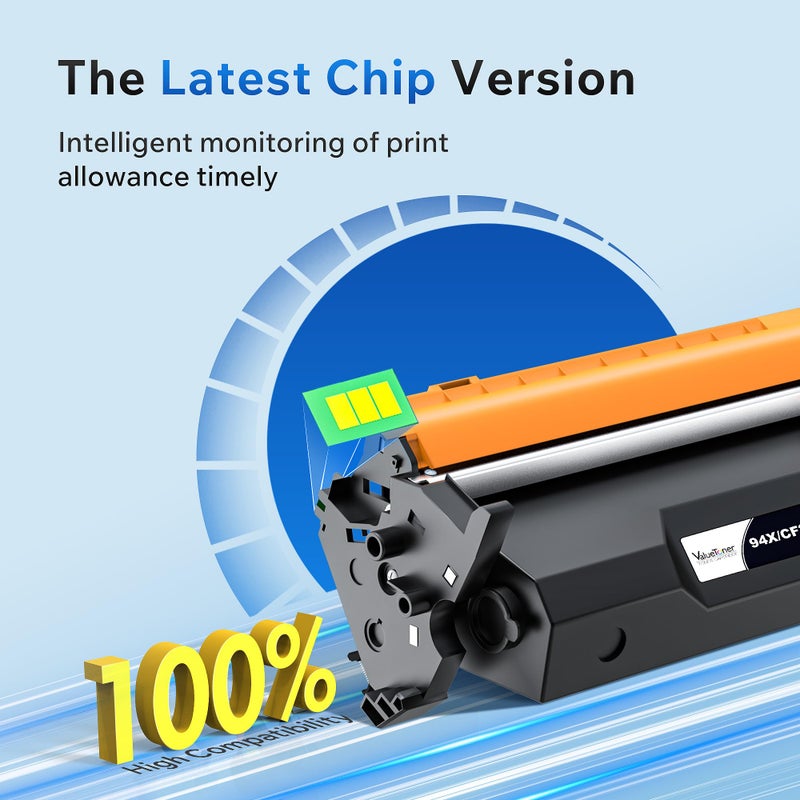 Valuetoner Compatible Toner Cartridge Replacement for HP 94X CF294X High Yield 94A CF294A to use with LaserJet Pro MFP M148dw, M148fdw, M118dw, LaserJet M148, M118 Printer, (Black, 1 Pack) - Image 5